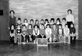 Hillel Academy kindergarten class.