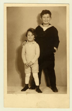 Boy and his sister