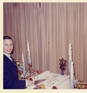 Stanley Kershman's Bar Mitzvah.