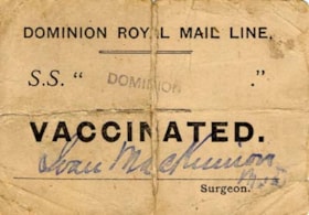 Vaccination Card