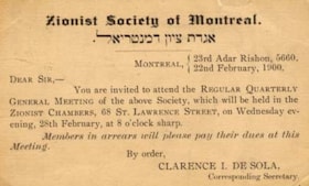 Zionist Society of Montreal