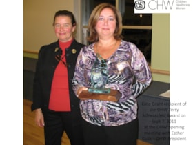 OHW - Children Healthcare Women - Gina Grant and Esther Kulik.