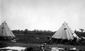 Tent successfully pitched at Camp B'nai B'rith in Quyon, Quebec
