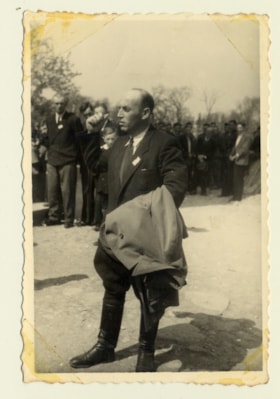 Man at Memorial