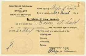 Medical certificate