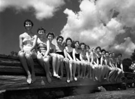 Swimming at Camp B'nai B'rith in Quyon, Quebec