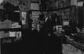 MAGDER,Sol, in his haberdashery store, Sudbury, Ontario