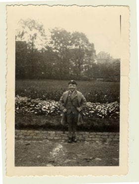 Maurice Shenkier in school uniform