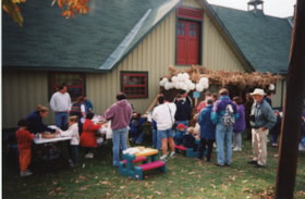 People at a Sukkot event