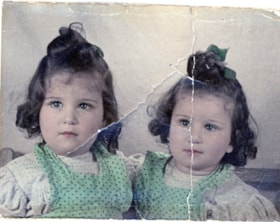 Portrait of Twin Girls - Naomi and Sister