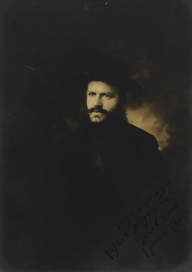 KIRSHBAUM, Rabbi D./unidentified rabbi, with Yiddish inscription