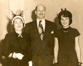 Laura Rubin, Harold Rubin and Sorrell Rubin at Government House.