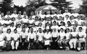 Staff of Camp B'nai B'rith in Quyon, Quebec.