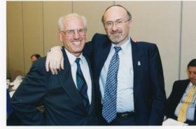 Leon Bronstein and Rabbi Reuven Bulka.