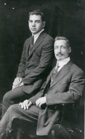 Mr. Kronick and son.