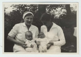 Nurses with babies (Milan Voticky and Harry Knopfelmacher)