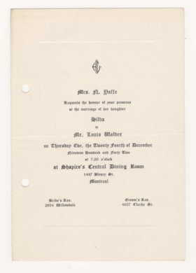 Wedding Invitation