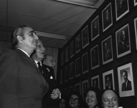 Baron de Hirsch Institute/ Jewish Family Services dedication including M. ABBEY, Horace COHEN
