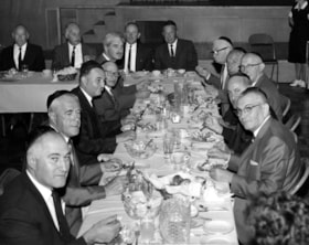 Dinner at the Jewish Community Centre.