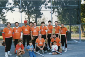 Team photo of the Regional softball team