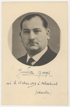 Portrait of Georges Juda
