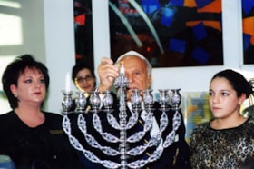 27 photographs of Chanukah at the Soloway Jewish Community Centre.