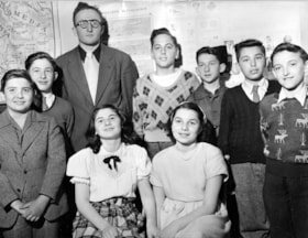 Talmud Torah graduating class.