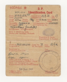 Identification card