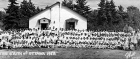 Staff and campers of Camp B'nai B'rith of Ottawa in Quyon, Quebec