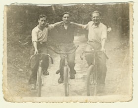 Joel Zolna, his brother-in-law and a friend