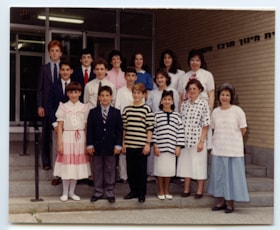 Ottawa Talmud Torah Afternoon School graduates.