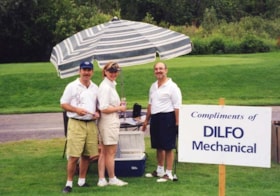 Dr. David Finestone, far left, at the 5th Annual United Jewish Appeal Golf Tournament