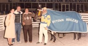 B'nai B'rith Parliament Lodge 2159 "Nite at the Races" fund raising event with the winner of the "Bytown Boilers Feature Race" at the Rideau Carleton Raceway in Ottawa