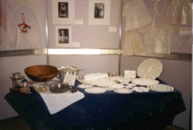 Artifacts at the Billings Estate exhibit.
