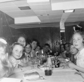 Kids sitting at a table