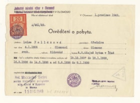 Residence certificate