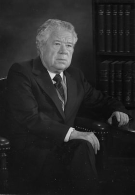 Dr. Nathan Schecter, President of the Jewish Community Centre 1974 - 1976