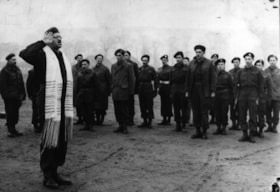 CASS, Rabbi Samuel Chaplaincy/Outdoor service, first - Kleve, Germany, 3/18/1945