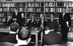 MARTIN, Sen. Paul/meeting in Ottawa L-R GARBER, ZAMBROWSKI