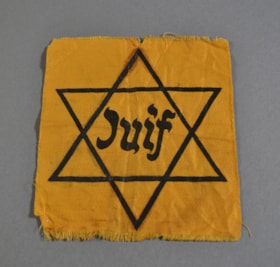 Yellow star badge