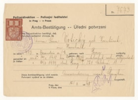 Police certificate
