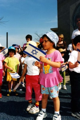 Yom Ha'atzmaut celebrations at Soloway Jewish Community Centre.