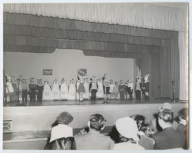 Hillel Academy and the Ottawa Talmud Torah performing a Chanukah play at the Jewish Community Centre.