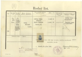 Birth certificate