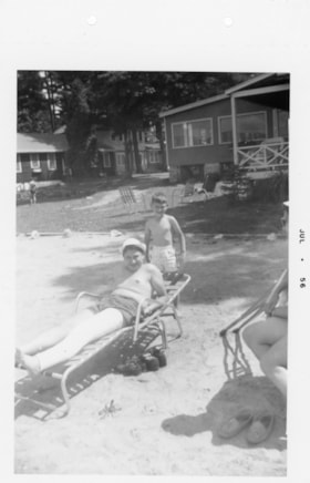Murray and Gordon Allice at Lake Placid