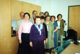 Participants at a workshop for the Ottawa Jewish Archives Oral History Project.