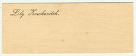 Calling card