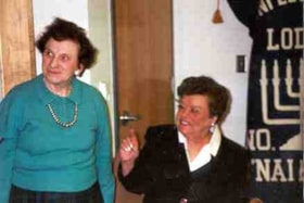 Sylvia Kershman and Inez Zelikovitz.